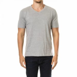 CAMISA GOLA V 100% ALGODÃO MESCLA