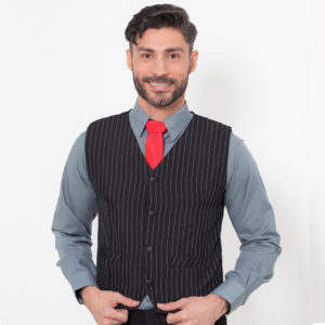 COLETE RISCA DE GIZ MASCULINO