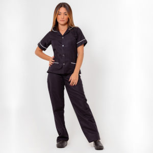 CONJUNTO CONSERVADOR FEMININO PRETO