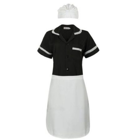 CONJUNTO DOMÉSTICA VESTIDO BORDADO