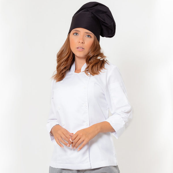 DÓLMÃ FEMININA MANGA 3/4 BRANCO