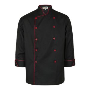 DÓLMÃ MASCULINA MANGA 3/4 PRETA