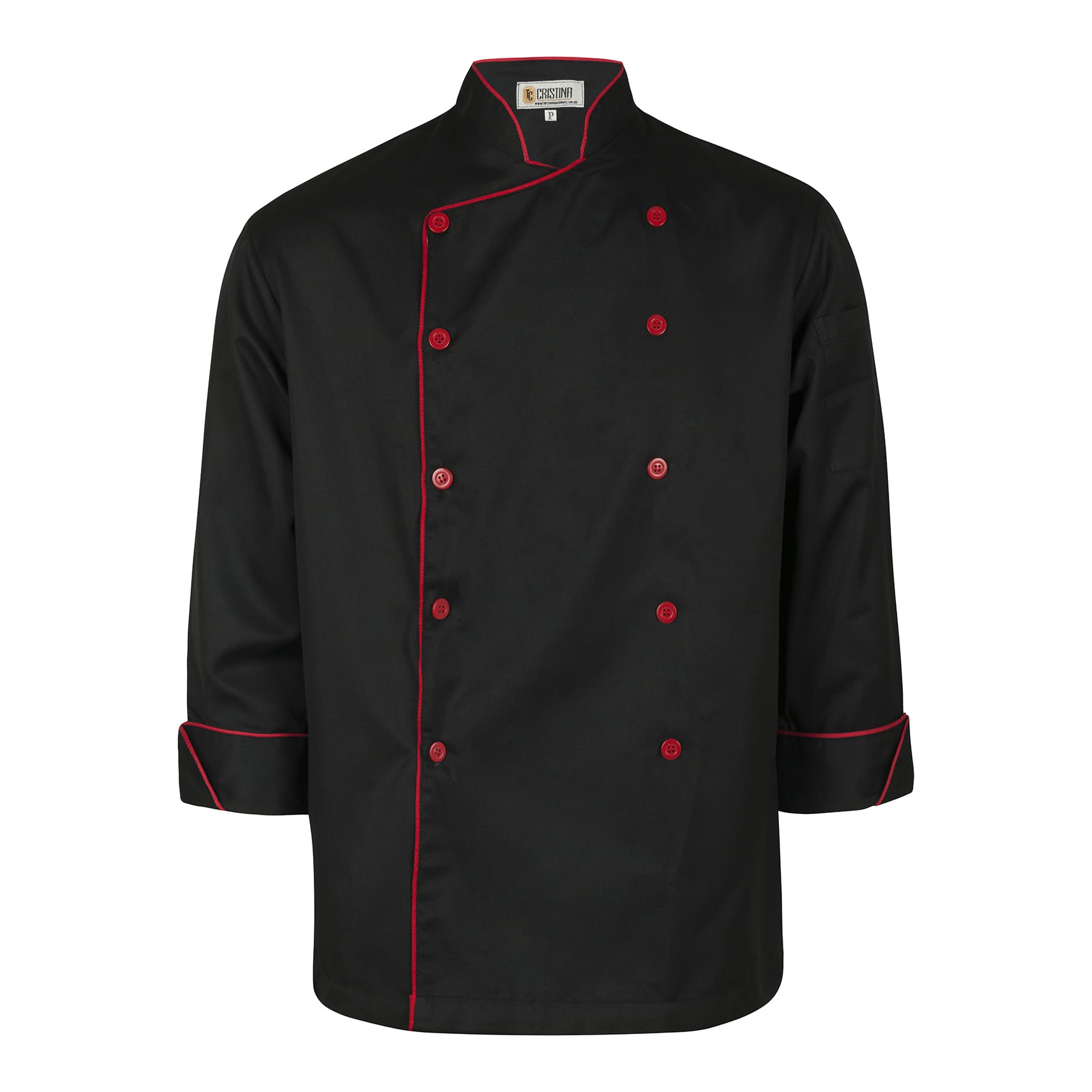 DÓLMÃ MASCULINA MANGA 3/4 PRETA