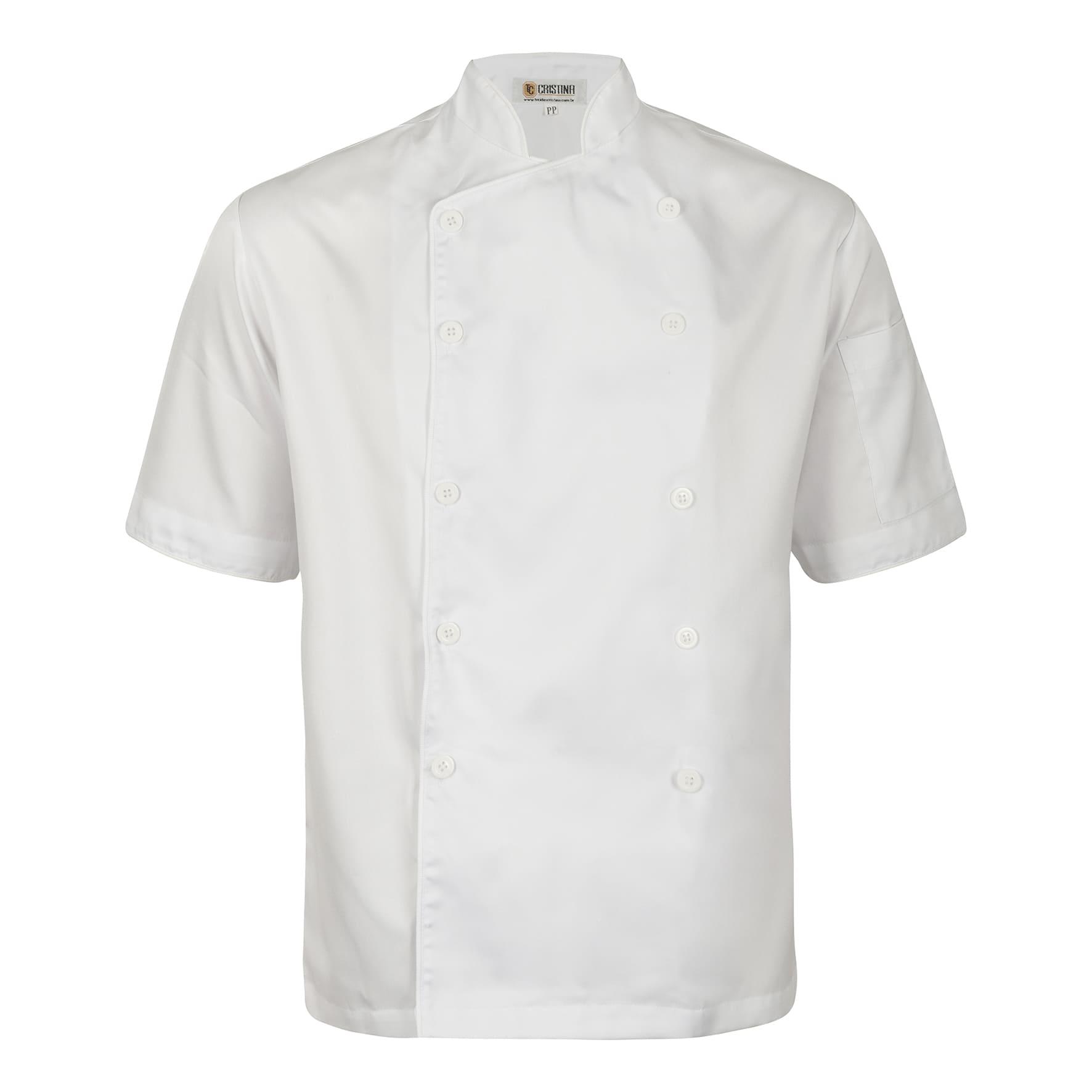 DÓLMÃ MASCULINA MANGA CURTA BRANCA