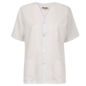 JALECO UNISSEX GOLA V MANGA CURTA