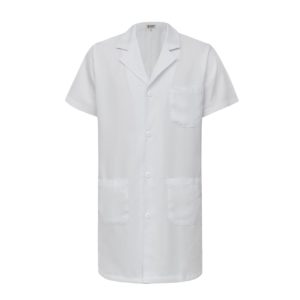 JALECO MASCULINO GOLA BLAZER MANGA CURTA BRANCO