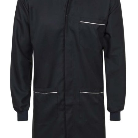 JALECO MASCULINO GOLA PADRE MANGA LONGA AZUL MARINHO