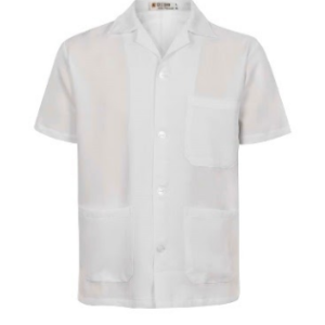 JALECO UNISSEX CURTO MANGA CURTA